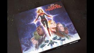 (book flip) Captain Marvel: The Art of the Movie