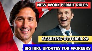  Wow! New Canada Work Permit Rules To Take Effect From 28 October 2024 | IRCC