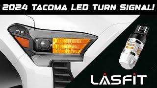 2024 4th Gen Toyota Tacoma Switchback LED Turn Signal Upgrade! Lasfit Install