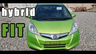 обзор HONDA FIT гибрид