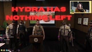 From SNR to SGT. McNulty gives a speech during his promotion then later on talks about HYDRA l GTARP