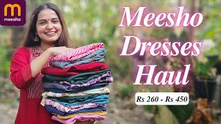 Meesho Maxi/Midi Dresses Haul Under Rs 499 | English Subtitles