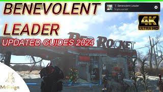 FALLOUT 4 PS5 - Benevolent Leader trophy Achievement Guide 2024 Updated