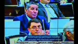 Müxalifət Partiyaları tənqid olundu