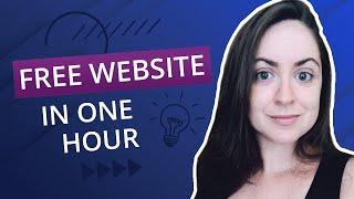 Make a Free Website in Less Than One Hour