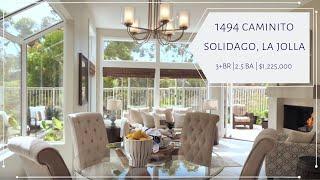 1494 Caminito Solidago, La Jolla CA 92037