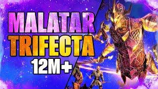ESO DEPTHS OF MALATAR TRIFECTA️ | 12:00 Clear – Tank POV (Holy Perfection Run)