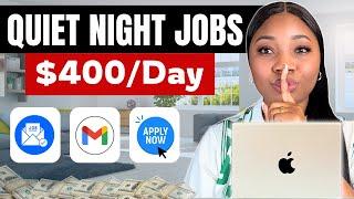 5 HIGHT PAYING  Remote Jobs You Can Do at Night (No Experience)
