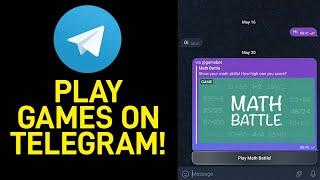 How to Play Games on Telegram [EASY]