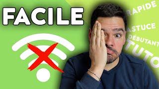 RÉPARER SON WIFI EN 1 MIN - Tuto simple et rapide !