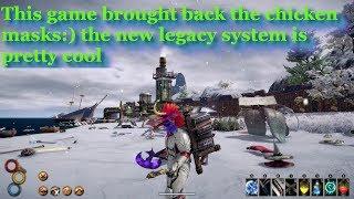 Outward New Legacy chest system - new items and armors - how to upgrade gear - unique look