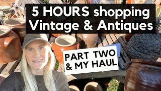 5 Hours of Amazing Antiques, Vintage Finds, Deals,  Lucketts Fall Market 2024: Part Two Shop with Me