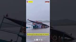 Anchored Ferryboat Sinks At Chodna