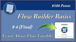 Learn About Flow Variables || Flow Builder Basics || Salesforce || Trailhead || Developer || Admin