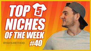 TOP 5 NICHES  Print on Demand Niche Research #40 — (2/14/2021)