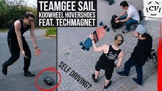 TeamGee Sail & Koowheel Hovershoes Insanity (Filming For Techmagnet)