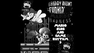 MARIO SING AND GAME RHYTHM 9 [Instrumental] - Friday Night Funkin'; Mario's Madness