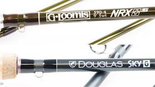 G. Loomis NRX+ LP vs Douglas SKY G (Fly Rod Review & Comparison)