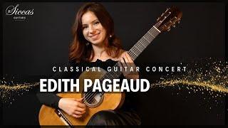 EDITH PAGEAUD - Classical Guitar Concert | Rachmaninov, Piazzolla, Tansman, Biber, Presti