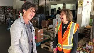 CDFA Secretary Karen Ross visits the SF Market