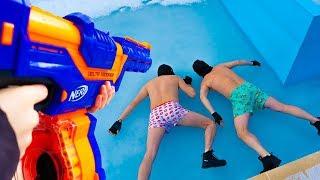 NERF -  Punishment. В ОДИНОЧКУ против БАНДЫ....