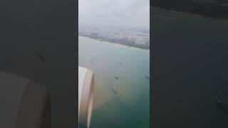 Fly over the Oceans #flying #oceanview #ocean #youtubeshorts #cityview #airplane #shorts #seaview