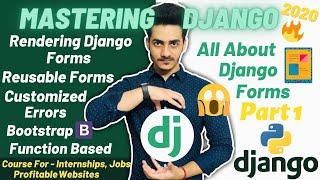 All About Django Forms | Part 1 | Django Forms Tutorial