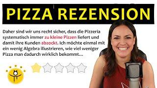 Wie deutsch willst du sein?  – Pizza Betrug mathematisch erklärt