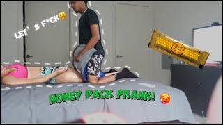 EXTREME HONEY PACK PRANK ON BOYFRIEND "GETS WILD!" 🫣