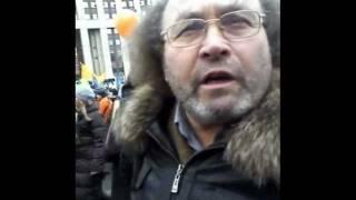 Проспекте Сахарова 24.12.12. Актер Валерий Громовиков