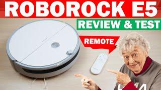 ROBOROCK E5 Review & Test BEST budget robot vacuum for seniors in 2022! 