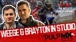 PulpMX Show 584 - Dazzy Lawrence & Phil Nicoletti w/ Justin Brayton & Jason Weigandt in Studio