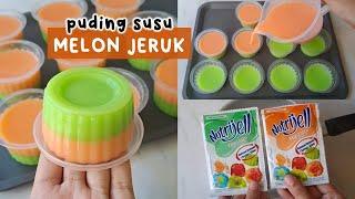 PUDING MELON JERUK, DUA RASA DALAM SATU SUAPAN