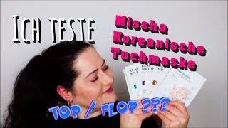 Missha Koreanische Tuch Masken // Review // Gesichtsmasken im Test // Top oder Flop?