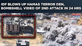 IDF's Fierce Khan Younis Attack In 24 Hrs: Bombshell Video Shows How Hamas Terror Den Was Blown Up