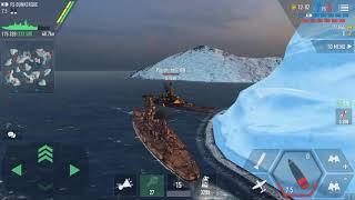 [Battle Of Warships] FS Dunkerque And funny close Battles !