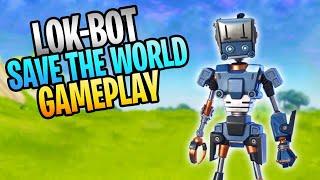 New LOK-BOT  Starter Pack Save The World Gameplay