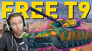 WG Giving a FREE T9 "GSOR the Tank" in World of Tanks!