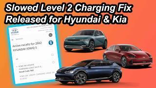 Ioniq 5, Ioniq 6 & EV6 Getting ANOTHER Update To Fix Slow Level 2 Home Charging