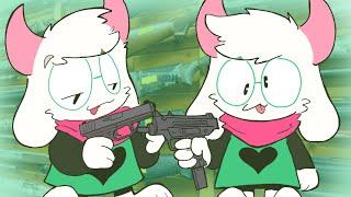 [Deltarune chapter 3] Gun safety with Ralsei