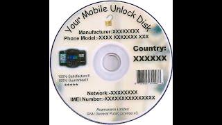 Mobile Phone Unlock Software DVD Discs x2 8GB+