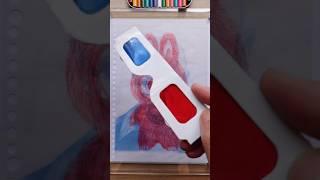 Labubu vs Heisenberg: Real?!  #drawing #art #3Dglasses