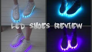 ASMR: LED shoes review~soft spoken