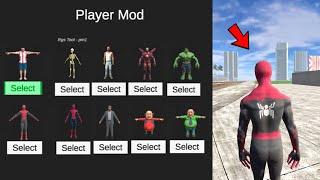 Player Mode new character Indian bike driving 3d plugin app new update।। Indian bike driving 3d।।