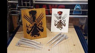 Wolverine X-Men Fan Art, Scroll Saw Project