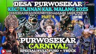  LIVE FINISH KARNAVAL PURWOSEKAR TAJINAN MALANG 2025