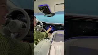 OMG  Interior Goals: Mercedes-Benz EQE #Shorts | Jessicarmaniac | Hyperscreen | Electric E-Class