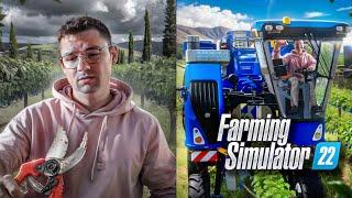 Poor vs $10,000,000 GRAPE FARM in Farming Simulator 22!