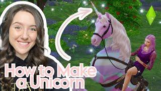 How to Make a Unicorn in The Sims 4