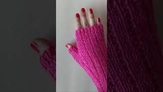 Base Camp mitts Stulpen stricken  #strickanleitung #knitting #strickenlernen #tutorial #shorts